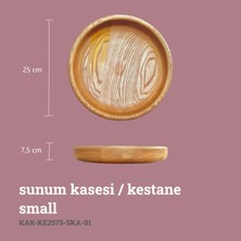 Sunum Kasesi Kestane Small