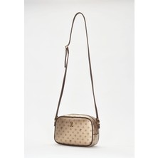 Altın Monogram Kadın Omuz Çantası 05PO22Y1538