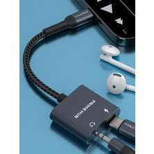Fulltech FC11 2in1 Pd 60W Usb-C Çoklayıcı | Hızlı Şarj + 3.5mm Ses Girişi Destekli Taşınabilir Usb-C Hub