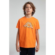 Logo Jonathan Erkek Çocuk Koyu Turuncu Regular Fit Tişört