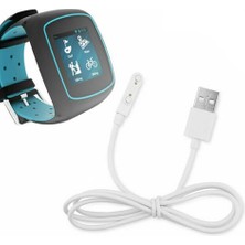 Robiz USB 2 Pin Pogo Kablo  Akıllı Saat Manyetik Sabitleyici Şarj Kablosu GT88 GT68 KW08 KW18 KW88 KW98 KW99 KW28 FS08 GV68 KW06