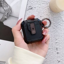 Airpod 1. Nesil ve 2. Nesil Uyumlu Kılıf Kilitli ve Askılı