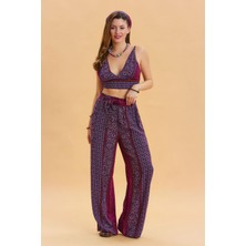 Beli Lastikli Kuşak Detaylı Yazlık Pantolon