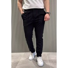 Mishar İtalia Bel Bağcıklı Düz Paça Erkek Jogger Pantolon P-00015473