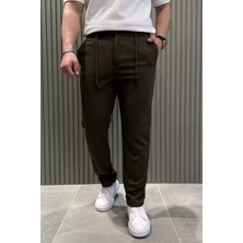 Mishar İtalia Bel Bağcıklı Düz Paça Erkek Jogger Pantolon P-00015473