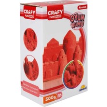 Nessiworld Crafy Kırmızı Kinetik Kum 500 G