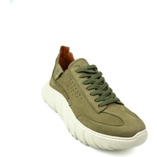 Marcomen 21337 Haki Nubuk Deri Erkek Günlük Ayakkabı