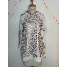 Leopar Baskılı Sweatshırt