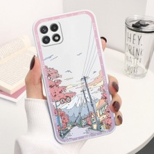 Samsung A91 (S10 Lite) Uyumlu Sonbahar Tokyo Sokağı Desenli Telefon Kılıfı