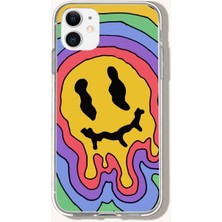 Iphone Xs Max Çok Renkli Eriyen Surat Desenli Telefon Kılıfı