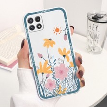 Xiaomi Poco X3 Uyumlu Renkli Çiçek Desenli Telefon Kılıfı