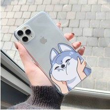 Samsung A50 Şeffaf Desenli Kılıf