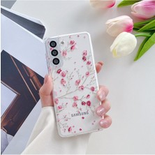 Xıaomı Poco M5 Uyumlu Renkli Çiçek Desenli Şeffaf Telefon Kılıfı