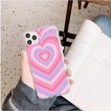 Xiaomi Redmi 5+ Plus Kalp Desenli Trend Telefon Kılıfı