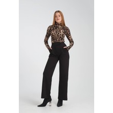 Leopar Desen Bluz