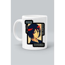 Rukıa Kuchıkı Karakter Anime Bleach Baskılı Beyaz Kupa Bardak