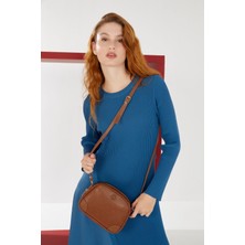Print Karamel Kadın Omuz Çantası 05PO22Y1534