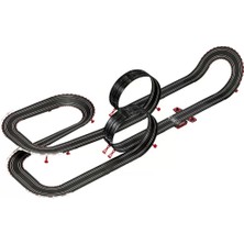 Nessiworld Carrera Go Dtm Power Run Yarış Pisti