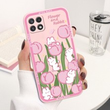 Samsung S9 Uyumlu Renkli Çiçek Desenli Telefon Kılıfı