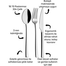 Inci 12 Kişilik 84 Parça Çatal Kaşık Bıçak Takımı
