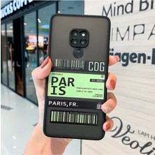 Galaxy A20S Kamera Korumalı Bilet Desenli Kılıf