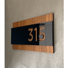 Black Pearl Mdf Serisi Kapı Numarası