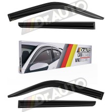 Fiat Doblo 2010-2023 Arası Cam Rüzgarlığı 4lü