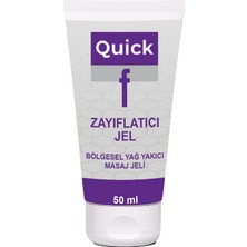 Quickf Gel 50 ml Hafifliğinizin ve Inceltilmiş Silüetinizin Yeni Sırrı Hızlı Jel