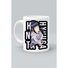 Hinata Hyugakarakter Naruto Anime Klasik Beyaz Kupa Bardak