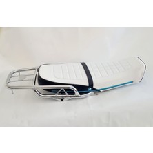 Beyaz Sele + Demiri Modifiye Kesik Model - Cg Çıta Motosiklet