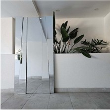 200 x 100  cm  Intersellar Boy Aynası - Özel Tasarım Ters Açı Dev Boy Aynası