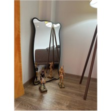 Estetik Ahşap Çerçeveli Boy Aynası - 170 x 80  cm