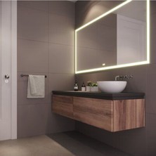 90  cm  Ledli Banyo Aynası-Konsol Makyaj Aynası