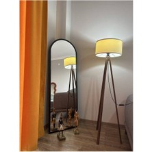 Ahşap Çerçeveli Boy Aynası 6- Renk Seçilebilir - 180 x 60  cm