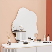 180  cm  Asimetrik Duvar Dekorasyon Aynası - Konsol Üstü Salon Dekorasyon AYNASI-674