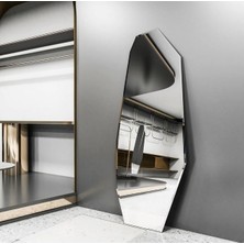 150  cm  Asimetrik Duvar Boy Aynası - Konsol Üstü Salon Dekorasyon AYNASI-377