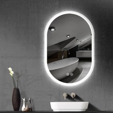 100  cm  Ledli Banyo Aynası-Konsol Makyaj Aynası