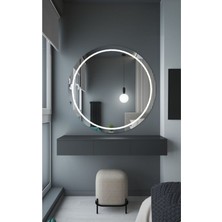 60  cm  Ledli Banyo Aynası-Konsol Makyaj Aynası