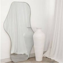 200  cm  Asimetrik Duvar Boy Aynası - Konsol Üstü Salon Dekorasyon AYNASI-312