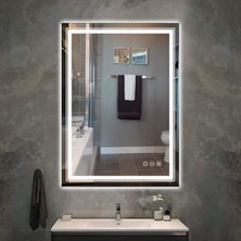 60  cm  Ledli Banyo Aynası-Konsol Makyaj Aynası