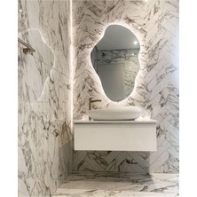 60  cm  Ledli Banyo Aynası-Konsol Makyaj Aynası
