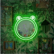 160  cm  Ayıcık Desenli Dekoratif Duvar - Boy Aynası