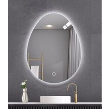 80  cm  Ledli Banyo Aynası-Konsol Makyaj Aynası