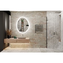 80  cm  Ledli Banyo Aynası-Konsol Makyaj Aynası