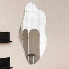 150  cm  Asimetrik Duvar Dekorasyon Aynası - Konsol Üstü Salon Dekorasyon AYNASI-639