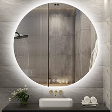 80  cm  Ledli Banyo Aynası-Konsol Makyaj Aynası