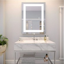90  cm  Ledli Banyo Aynası-Konsol Makyaj Aynası