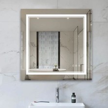 60  cm  Ledli Banyo Aynası-Konsol Makyaj Aynası