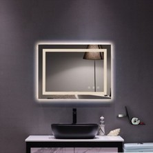 70  cm  Ledli Banyo Aynası-Konsol Makyaj Aynası