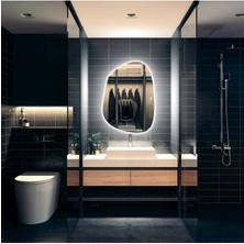 60  cm  Ledli Banyo Aynası-Konsol Makyaj Aynası